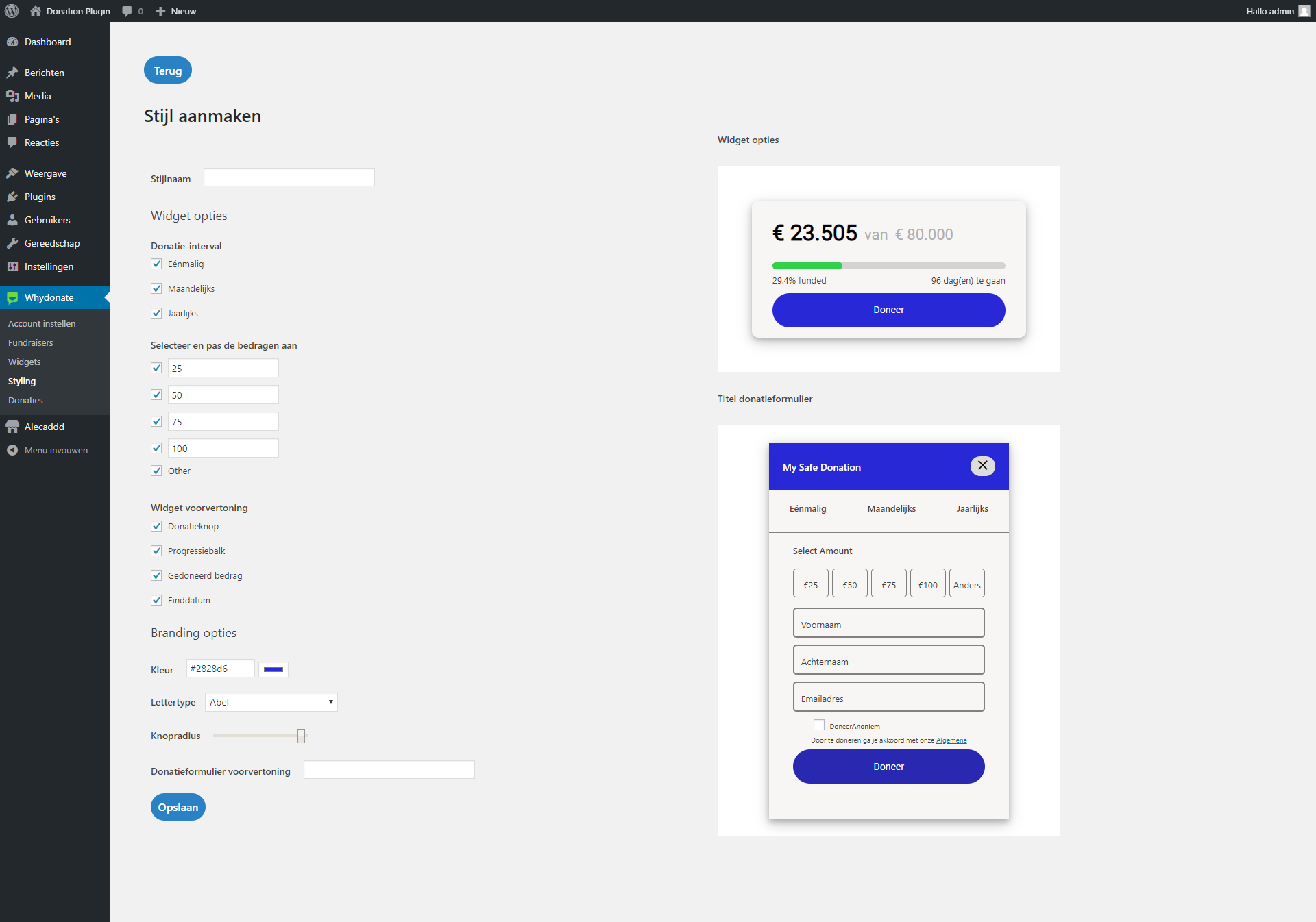 ปลั๊กอิน WordPress Crowdfunding ที่ตอบสนอง