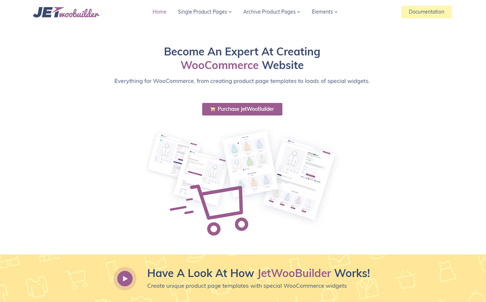 JetWooBuilder - Дополнение WooCommerce Page Builder для плагина Elementor WordPress