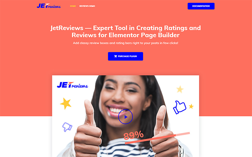 JetElements - Аддон для плагина Elementor Page Builder WordPress