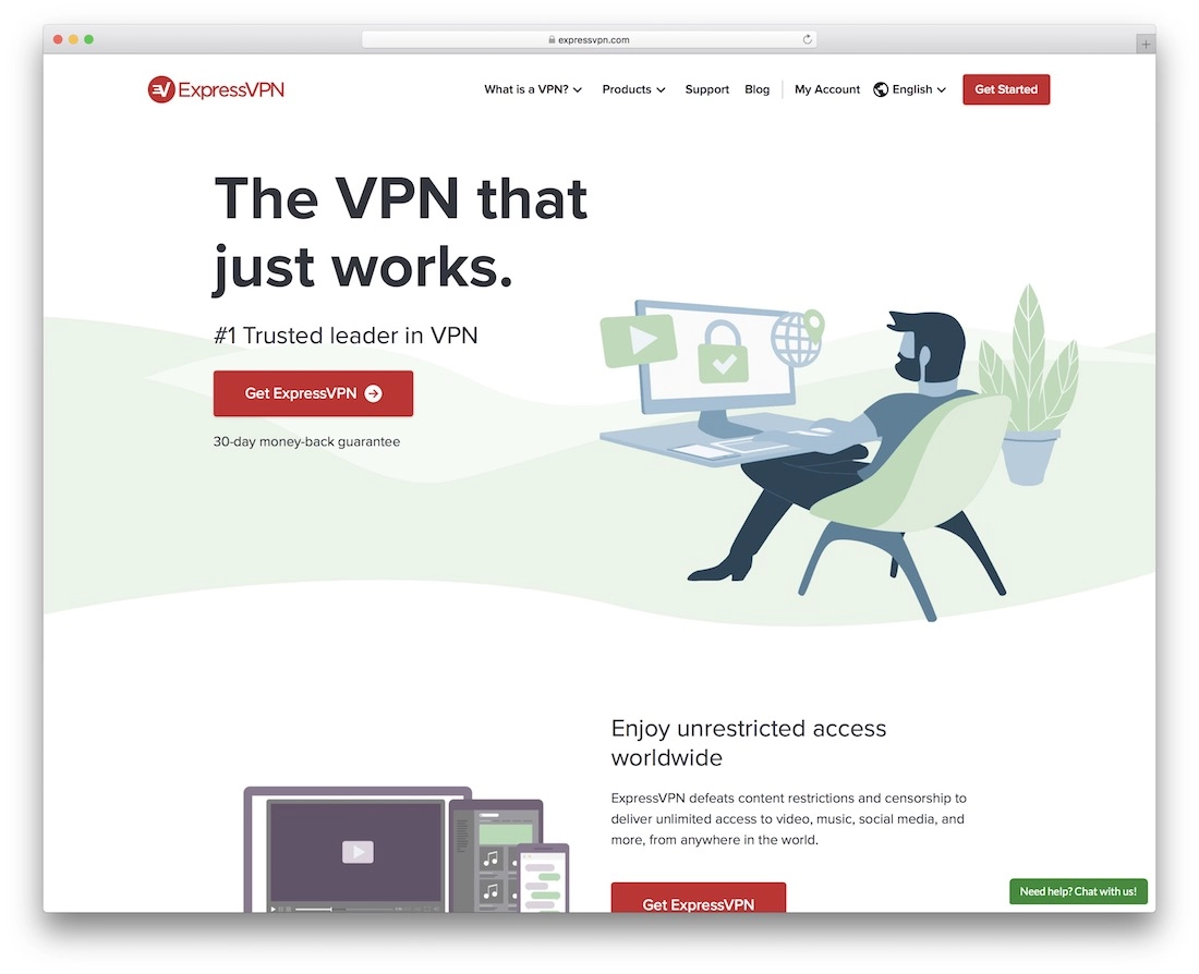 service vpn expressvpn