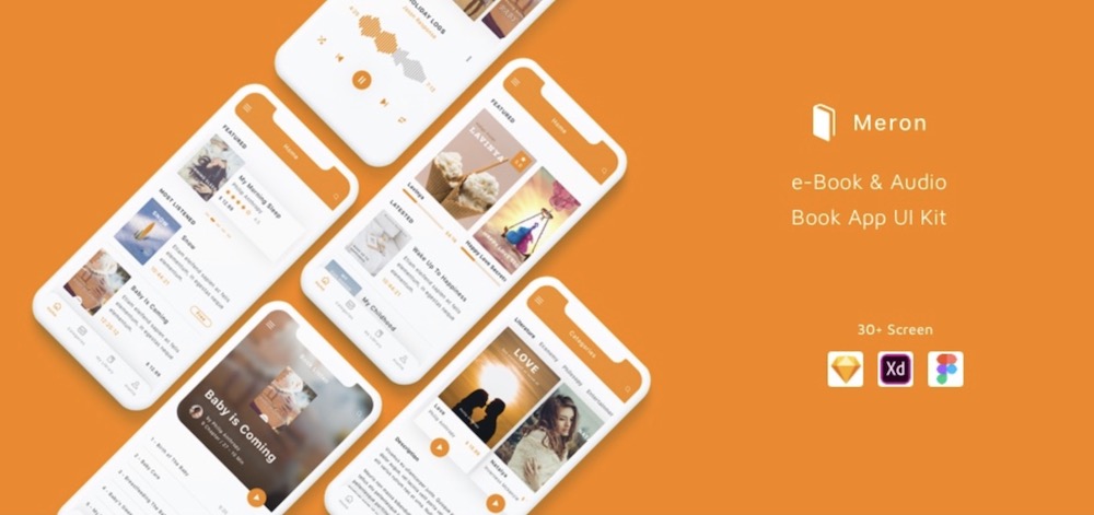 meron สเก็ตช์ ui kit