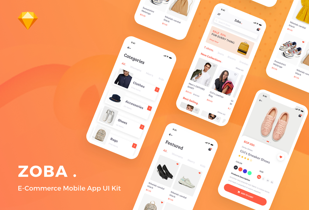 zoba ร่าง ui kit
