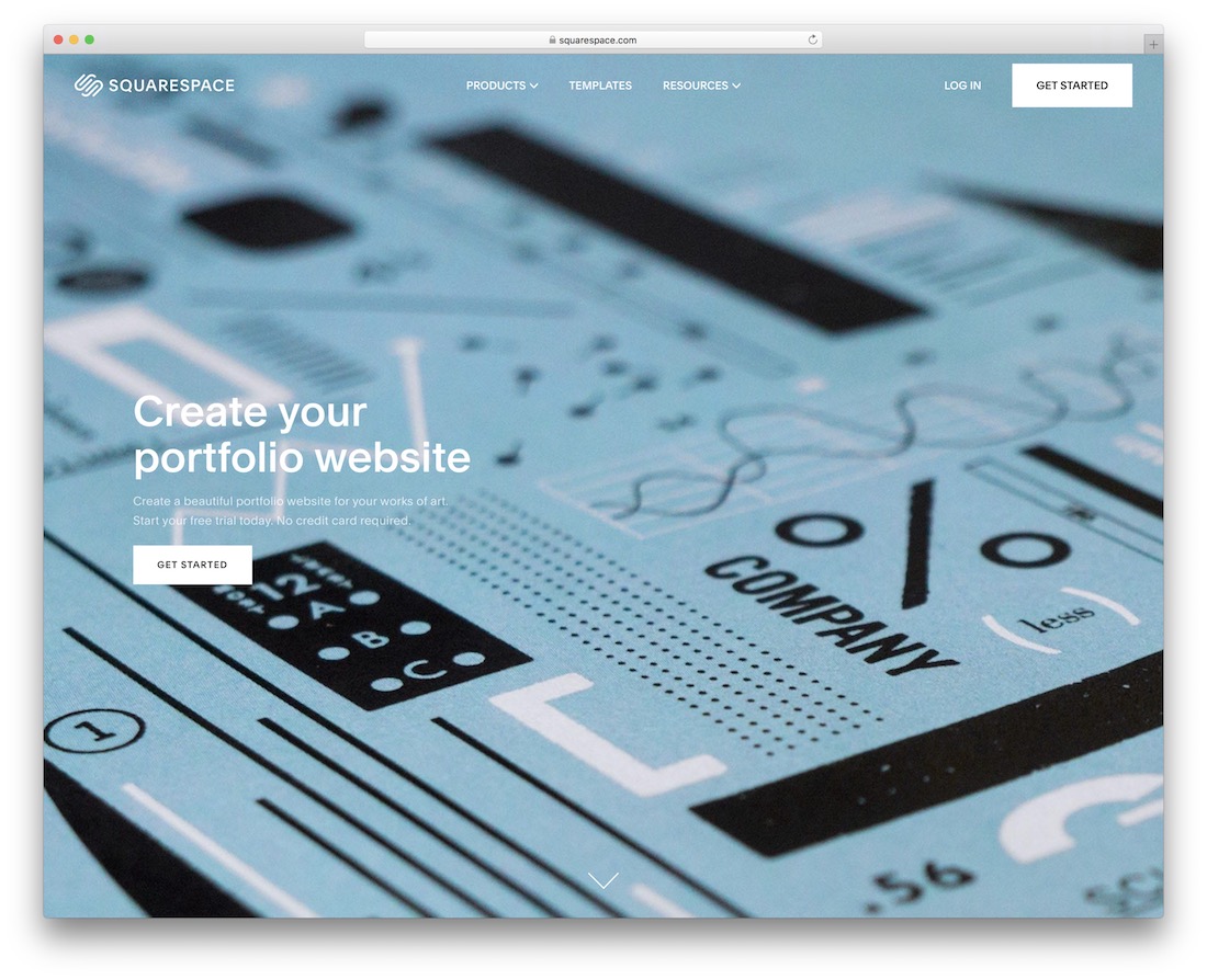 Squarespace สร้างเว็บไซต์ผลงาน