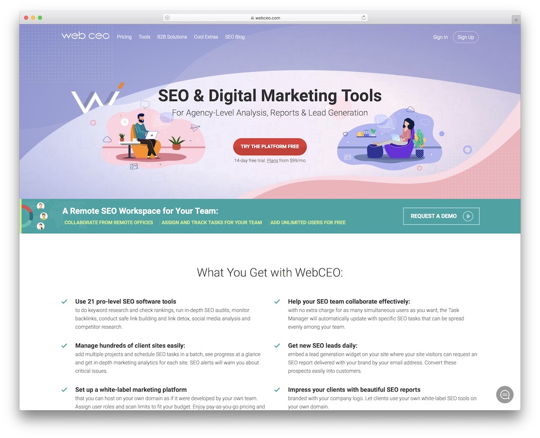 ferramenta de teste de código webceo