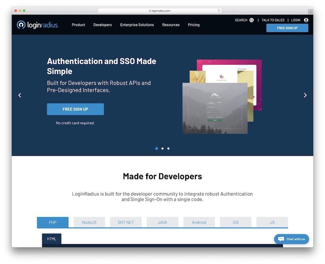 widget del pulsante di condivisione social loginradius