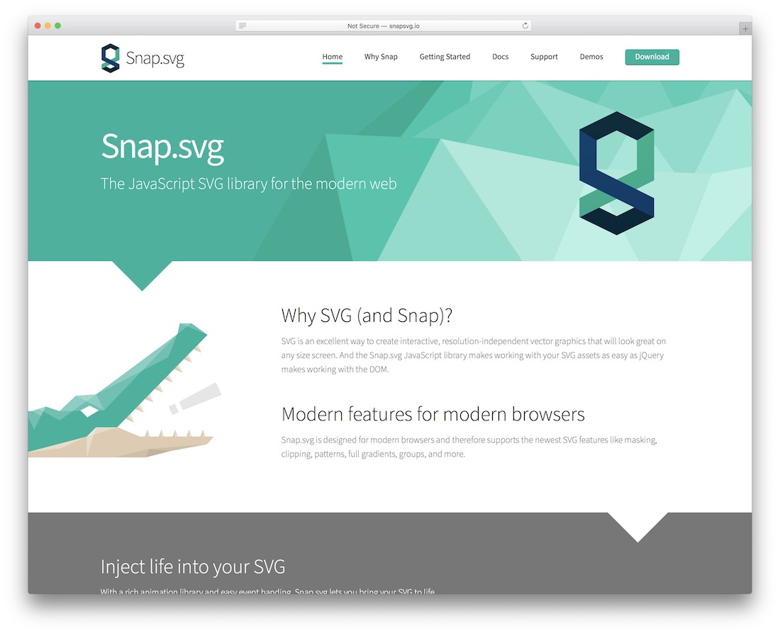 narzędzie edytora snap svg js