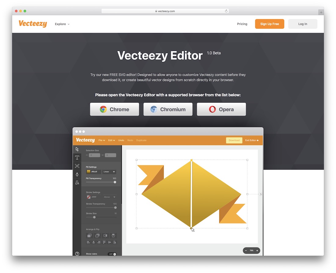 vecteezy darmowy edytor svg