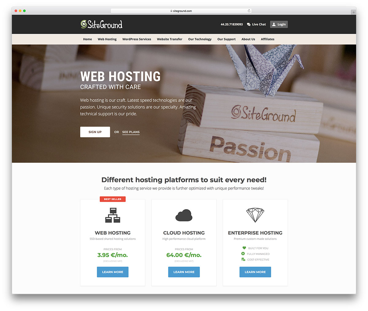 Hébergement WordPress le moins cher