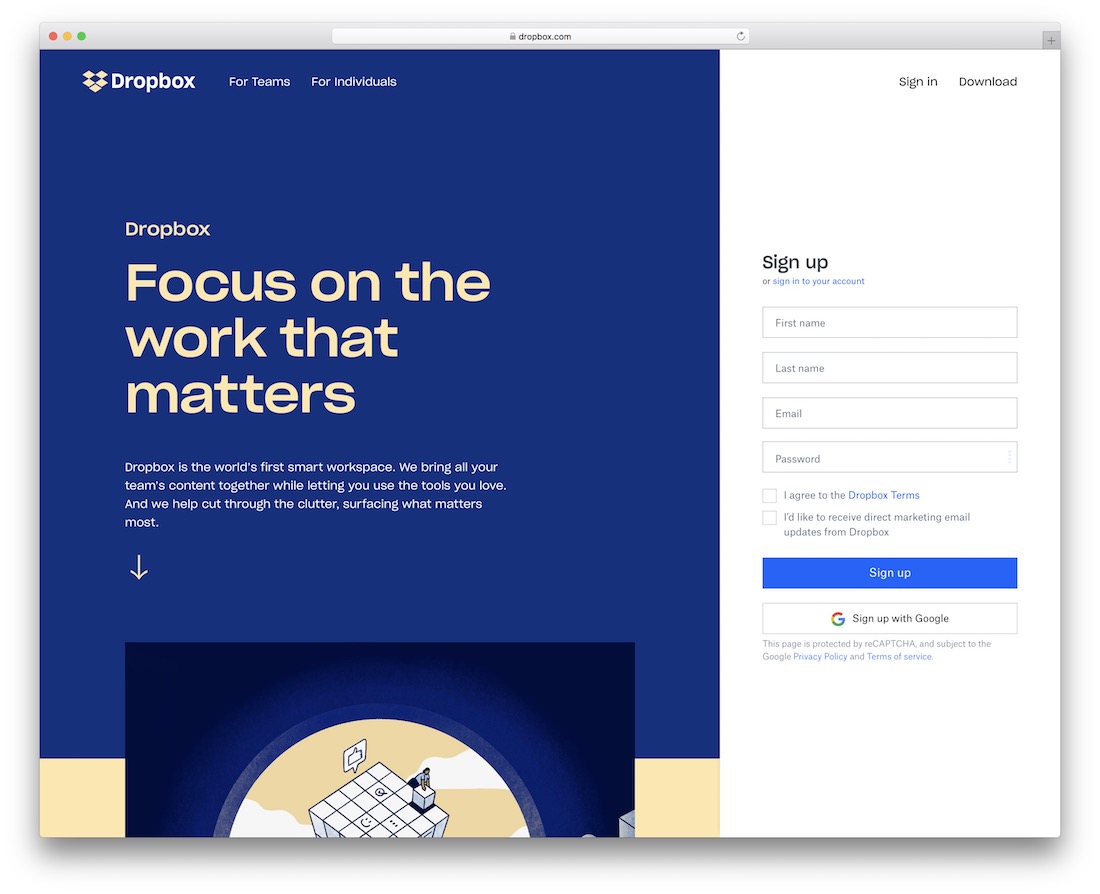 outil dropbox pour partager des conceptions graphiques