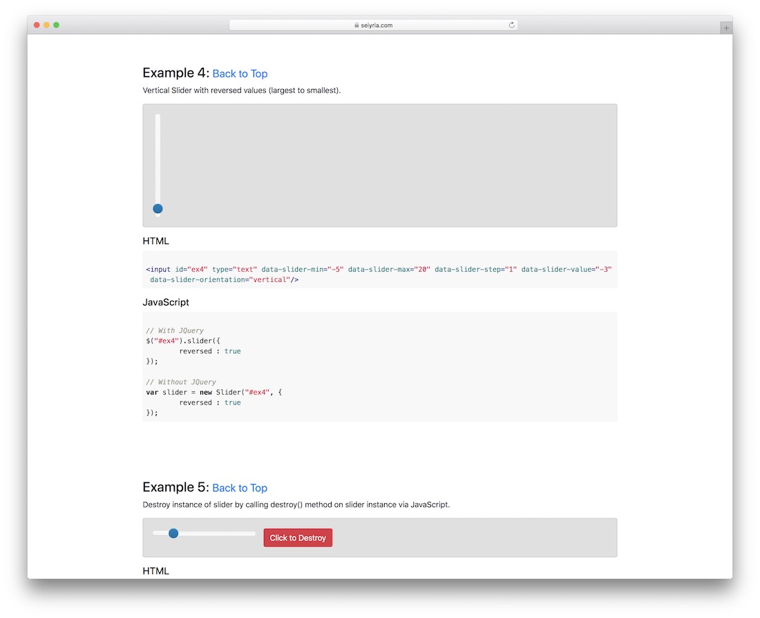 引導滑塊 jquery 插件