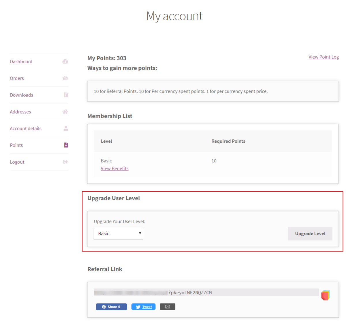 Poin dan Hadiah WooCommerce Responsif