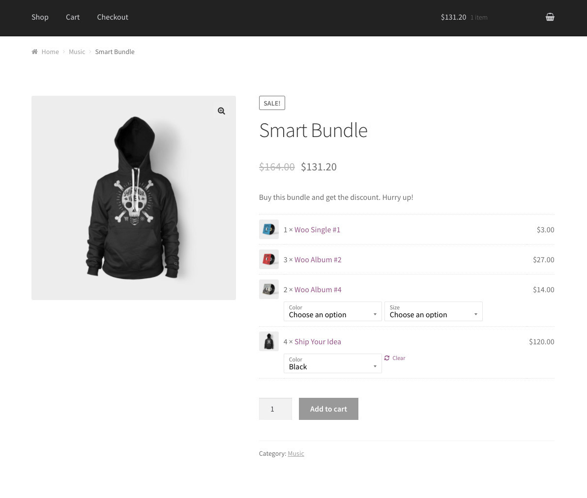 Prodotti compositi WooCommerce funzionali