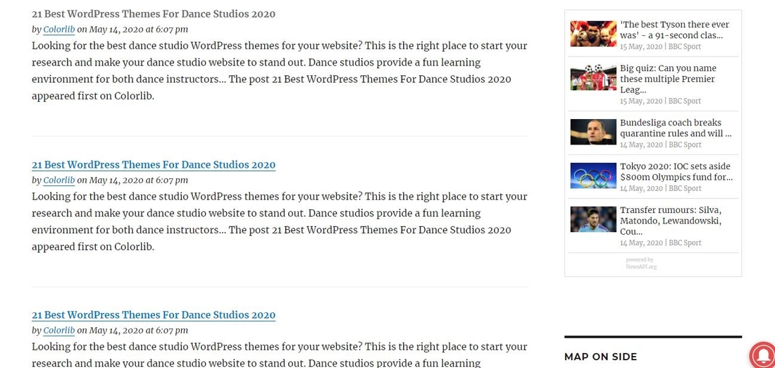 RSS Aggregator de Feedzy - WP Autoblogging puternic și pagina de prezentare News Aggregator