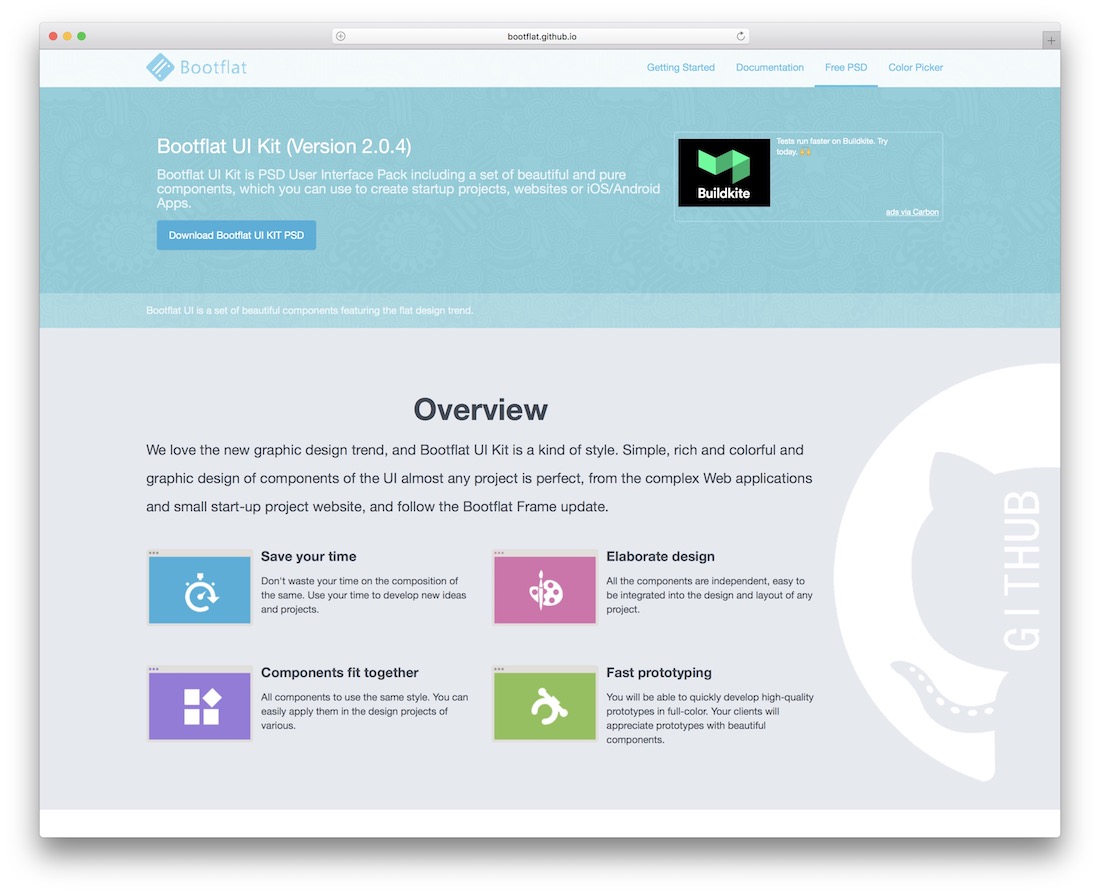 bootflat ui kit