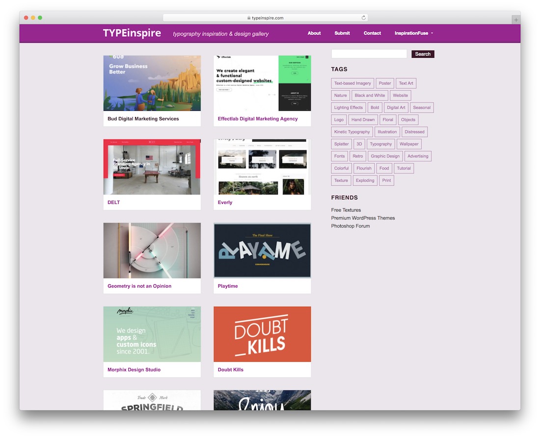 recurso tipográfico gratuito typeinspire