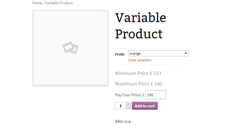 WooCommerce الوظيفية اسم ملحقات السعر الخاصة بك