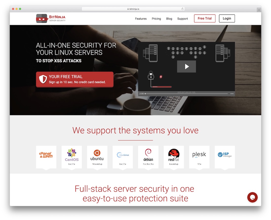 strumento di sicurezza bitninja