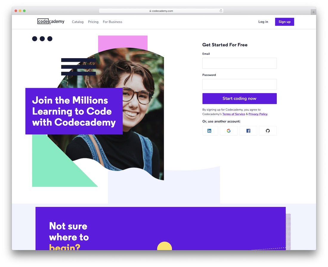 codecademy تعلم جافا سكريبت على الإنترنت