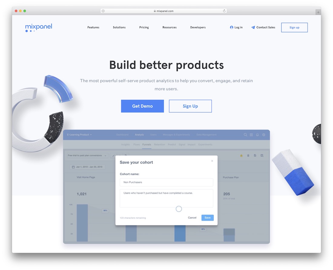 mixpanel kullanıcı tutma aracı