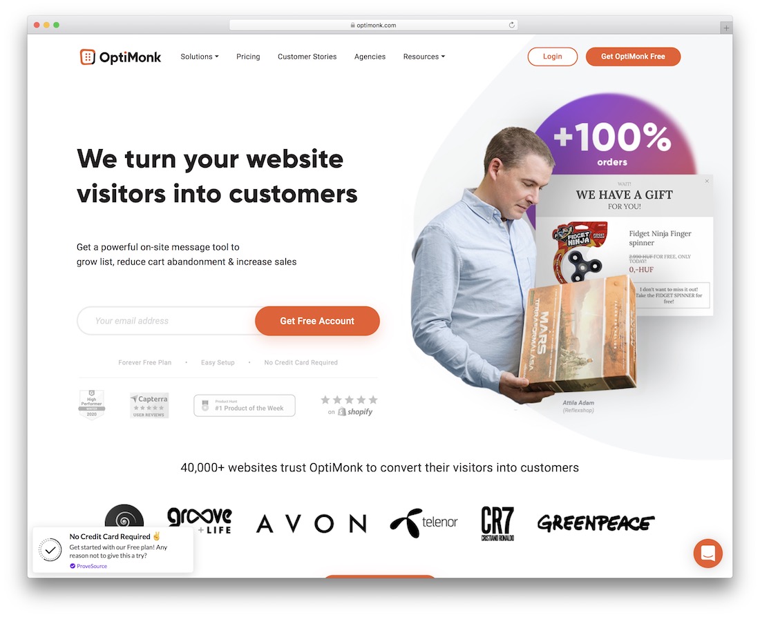 optimonk kullanıcı tutma aracı