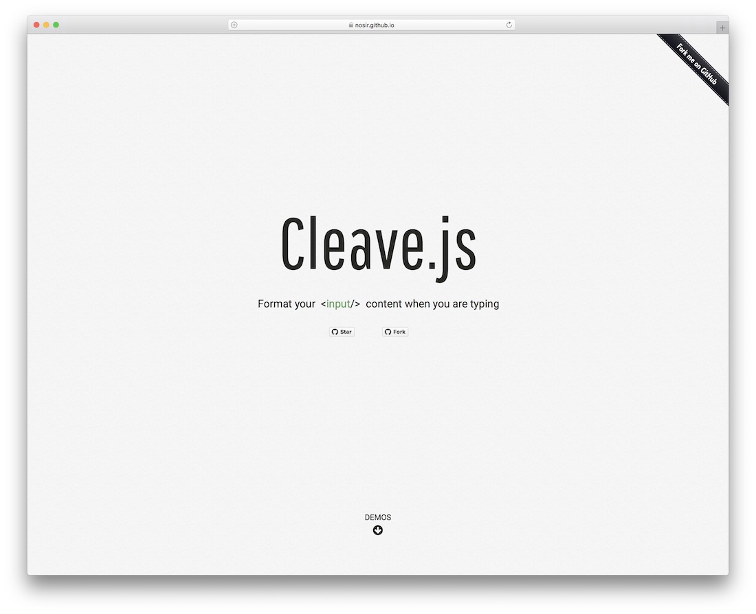 cleavejs framework javascript