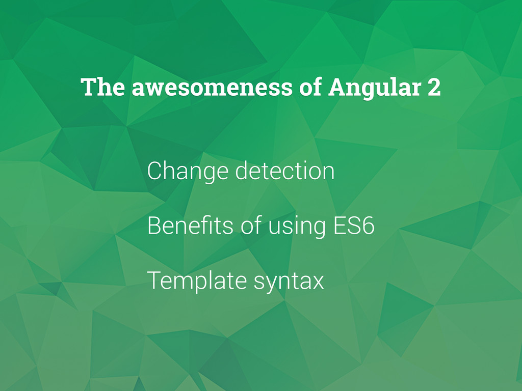 Angulaire 2