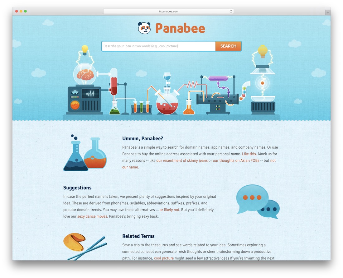 panabee - générateur de blog et de nom de domaine