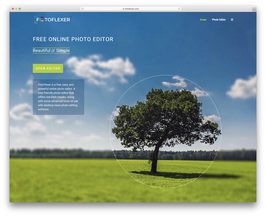 photoshop alternative gratuite à fotoflexer