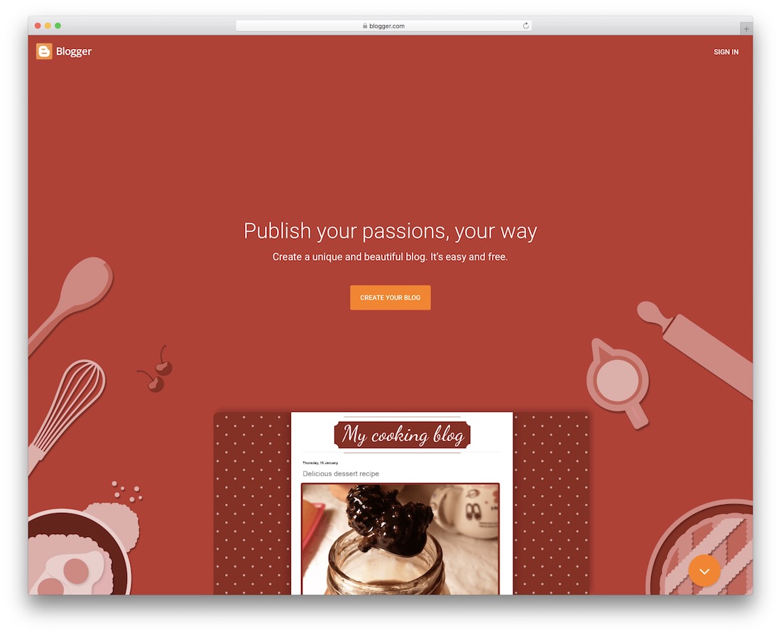 système de gestion de contenu de blogueur