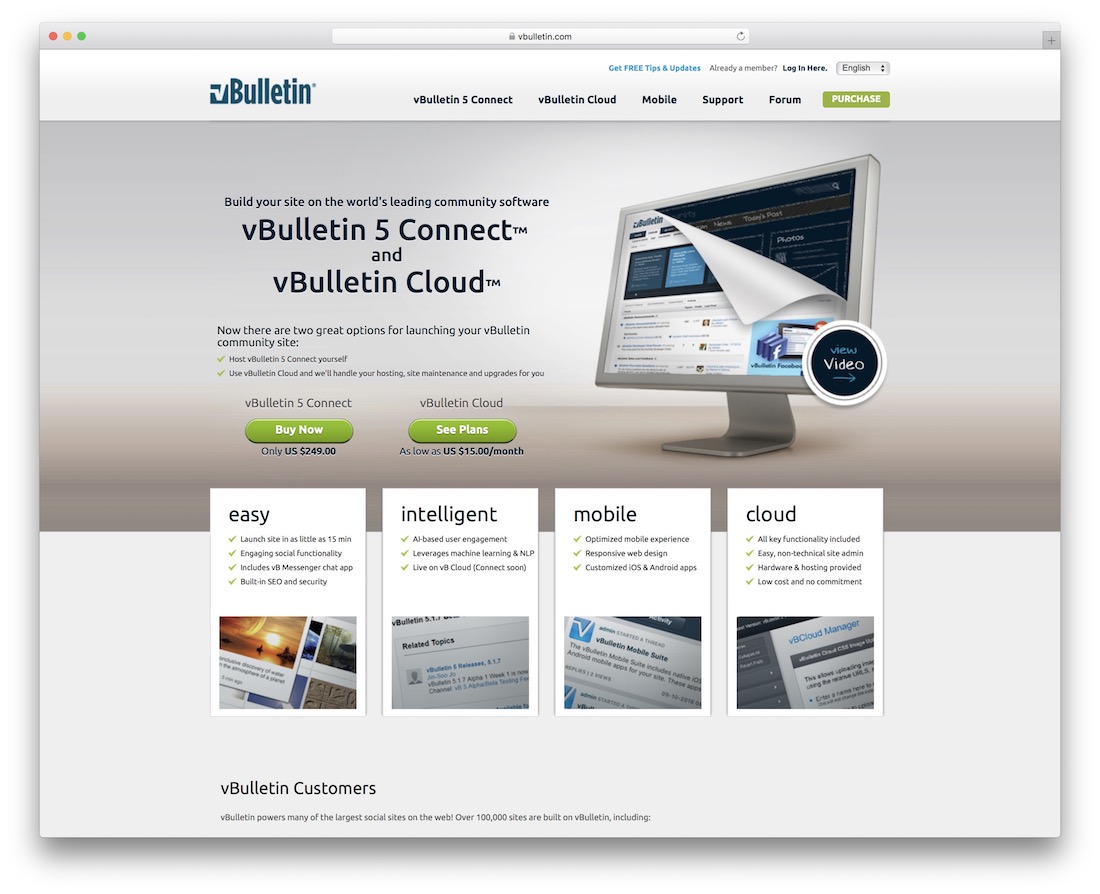 système de gestion de contenu vbulletin