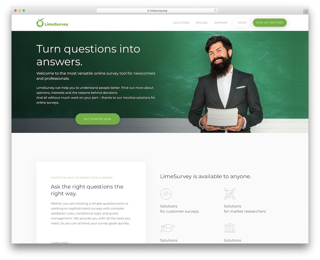 limesurvey plugin gratuit pentru sondaj wordpress