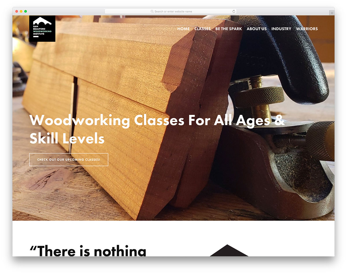 Sam Beauford Woodshop
