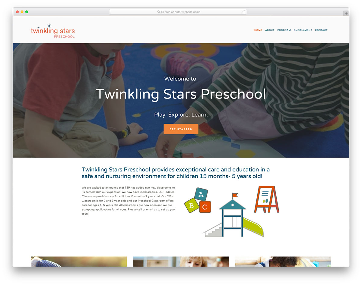 Twinkling Stars Preșcolar