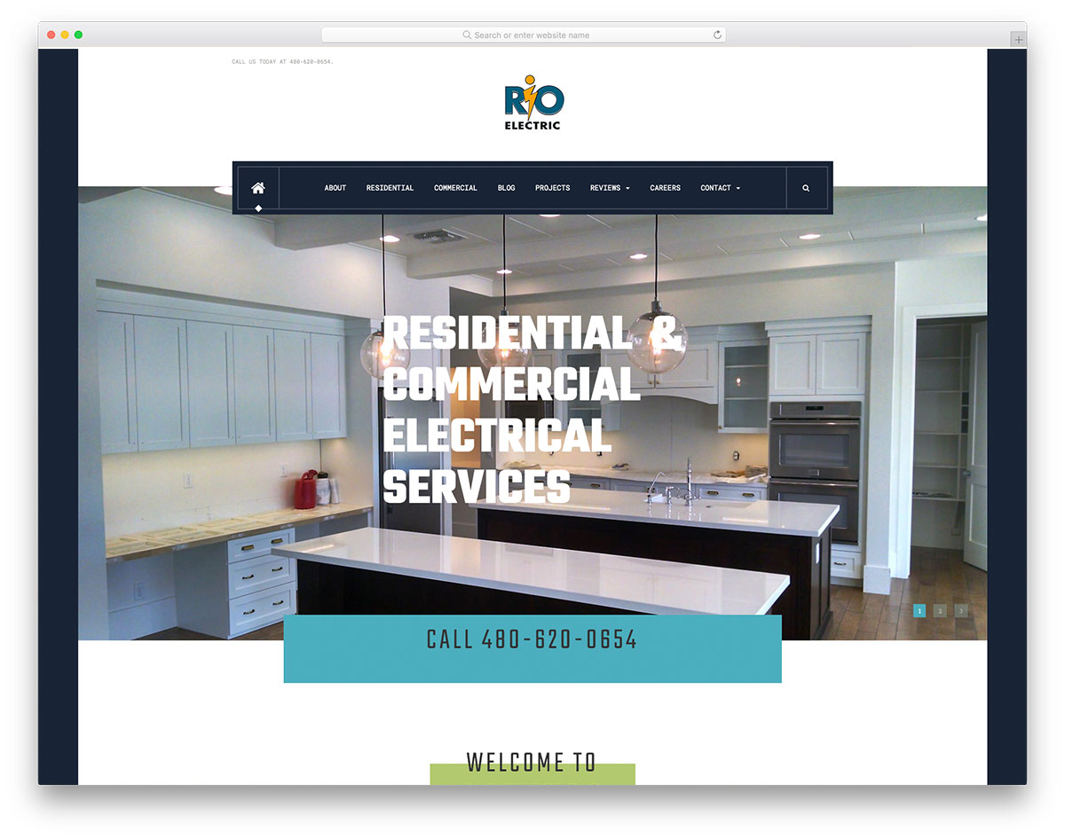 Site web Rio Electric
