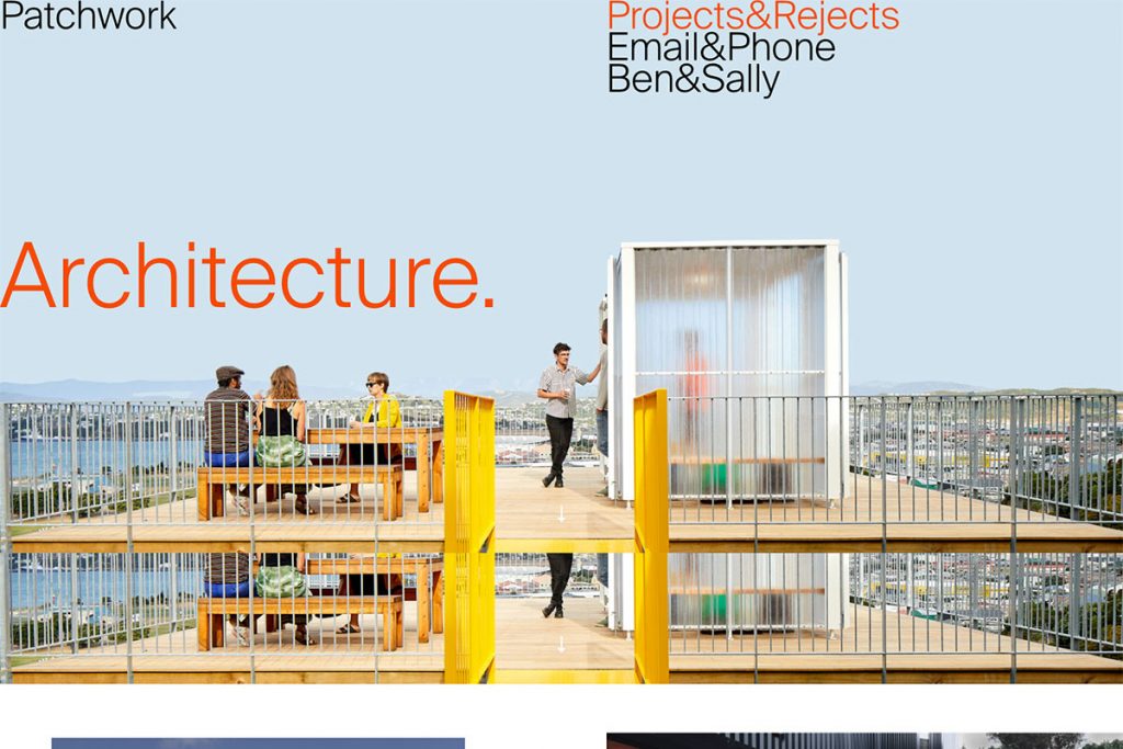 PatchworkArchitectureのWebサイト