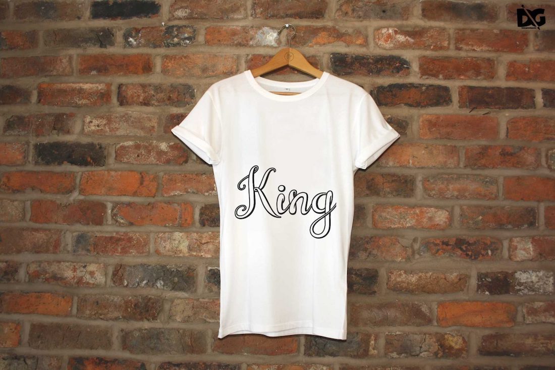 Kostenlose Nice White Hanger T-Shirt Präsentationsmodell