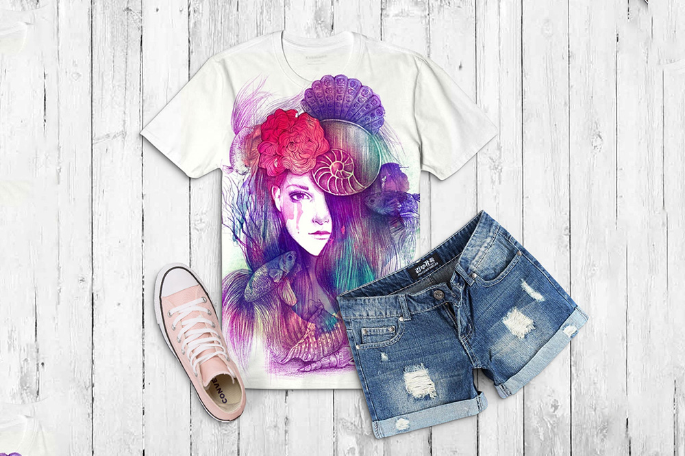 Kostenloser Download T-Shirt-Modell