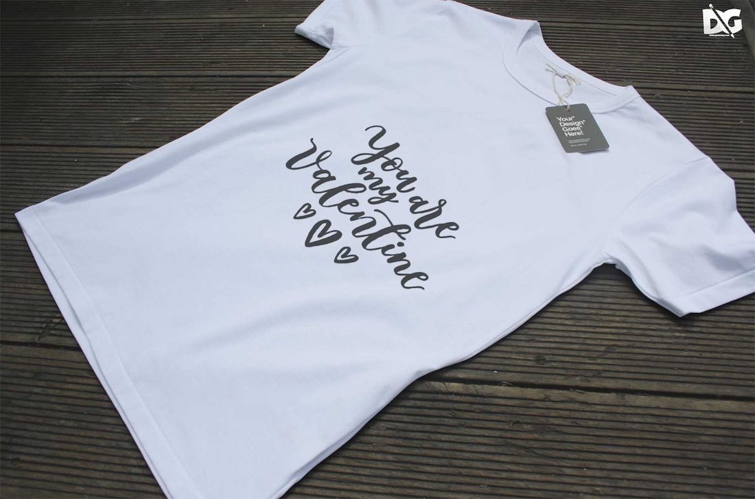 Kostenloses weißes T-Shirt PSD-Modell