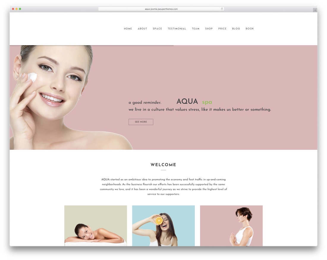 modèle de vertumart spa et beauté