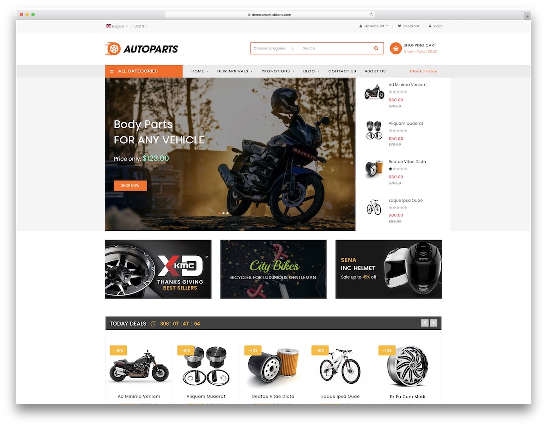modèle de vertumart sj autoparts