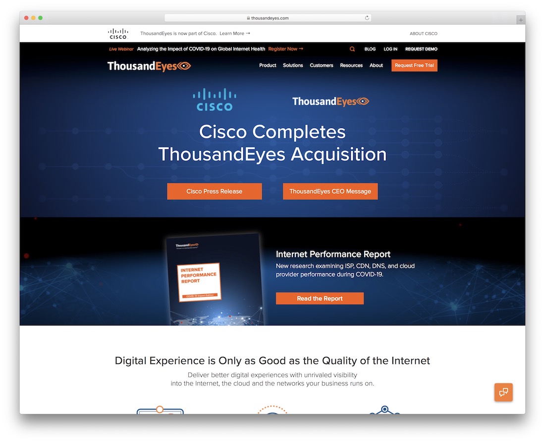 инструмент мониторинга thousandeyes