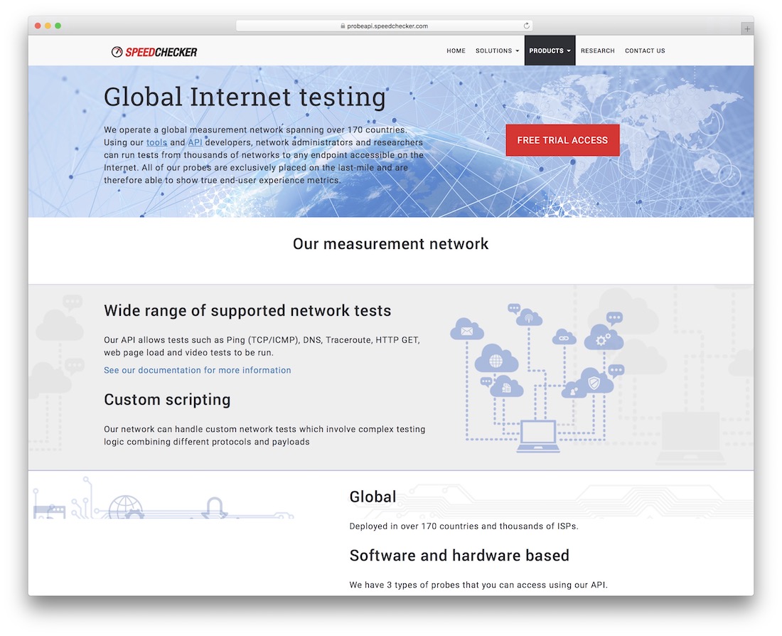Probeapi глобальное интернет-тестирование