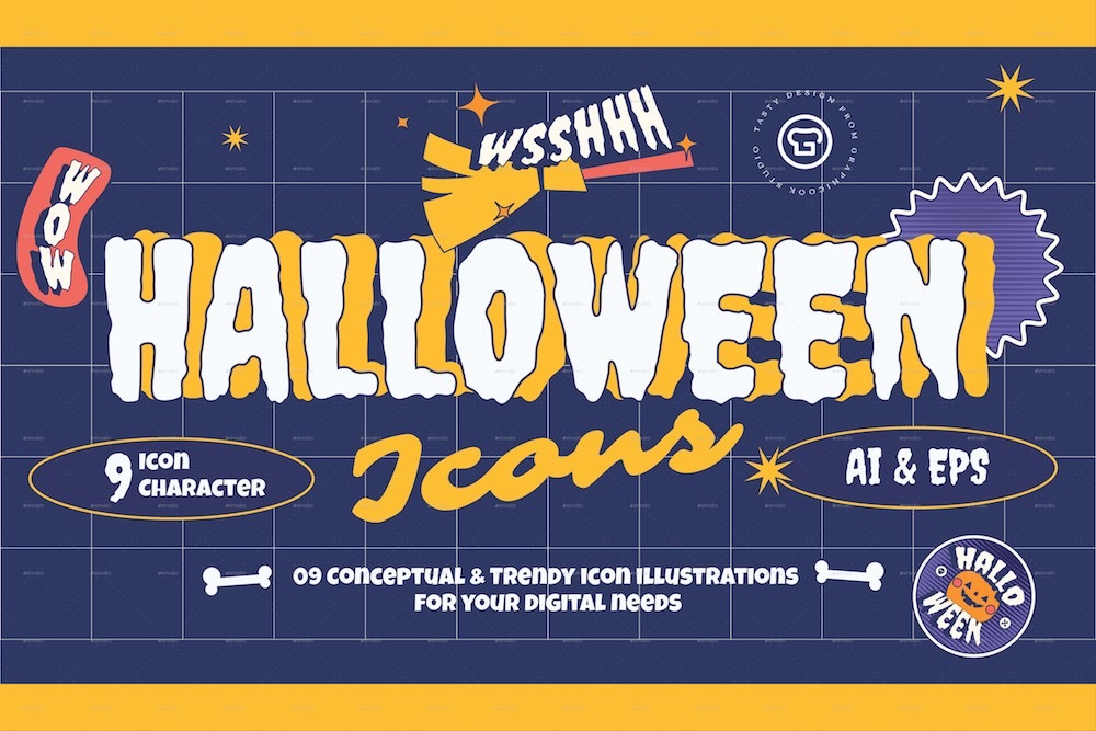 ícone de halloween