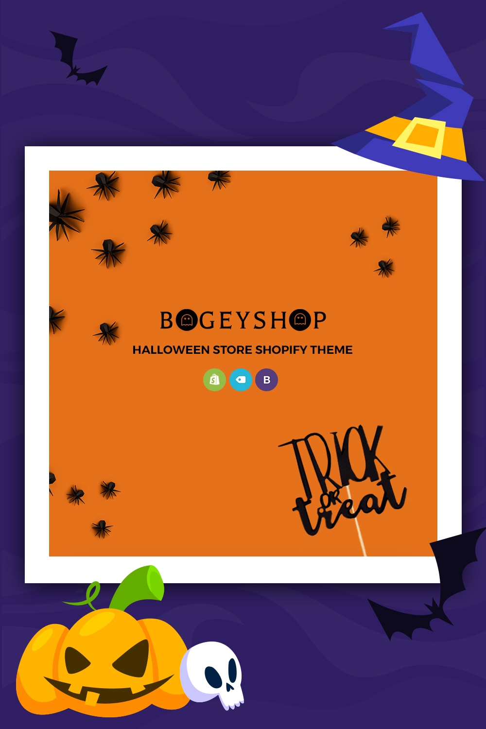 Bogey Shop - Tema elegante do Shopify da loja online de suprimentos para festas