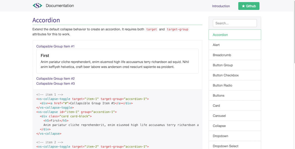 Webkomponenten, die Bootstrap 4 . erweitern