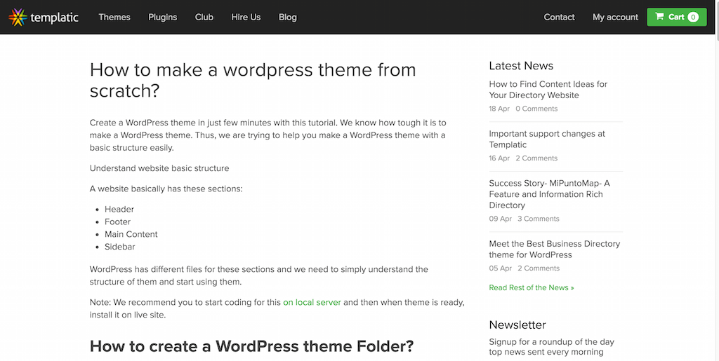 Jak zrobić motyw wordpress od podstaw-