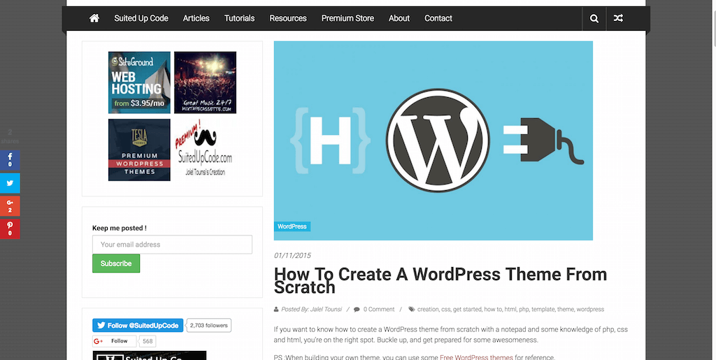 Jak stworzyć motyw WordPress od podstaw