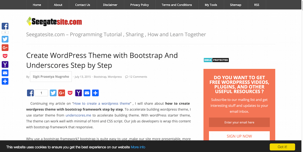 Utwórz motyw WordPress z Bootstrapem i podkreśleniami krok po kroku
