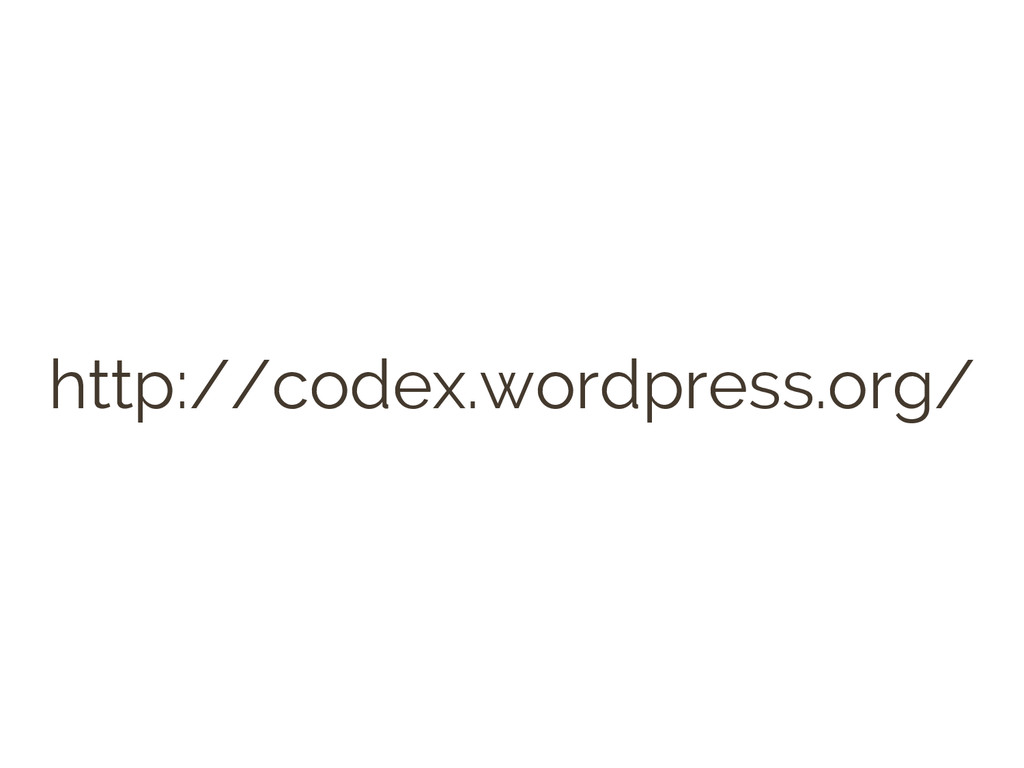 Kodeks WordPress