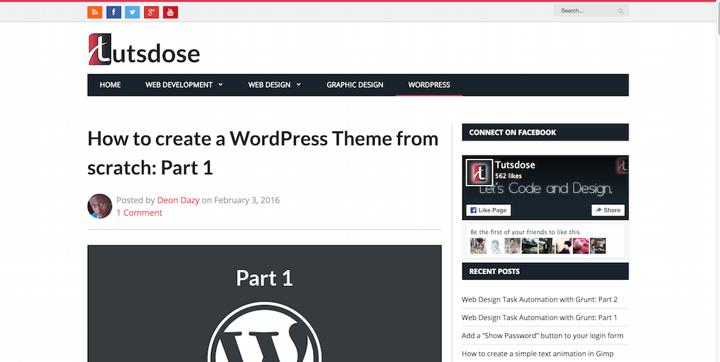 Jak stworzyć motyw WordPress od podstaw – część 1